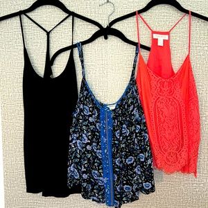 Bundle THREE  Forever 21 Tank Tops *LOT